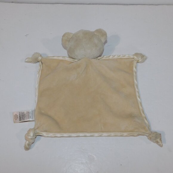 Mini Mode Tan Brown Teddy Bear BERTIE plush Security Blanket Baby Lovey Nunu - Picture 4 of 7